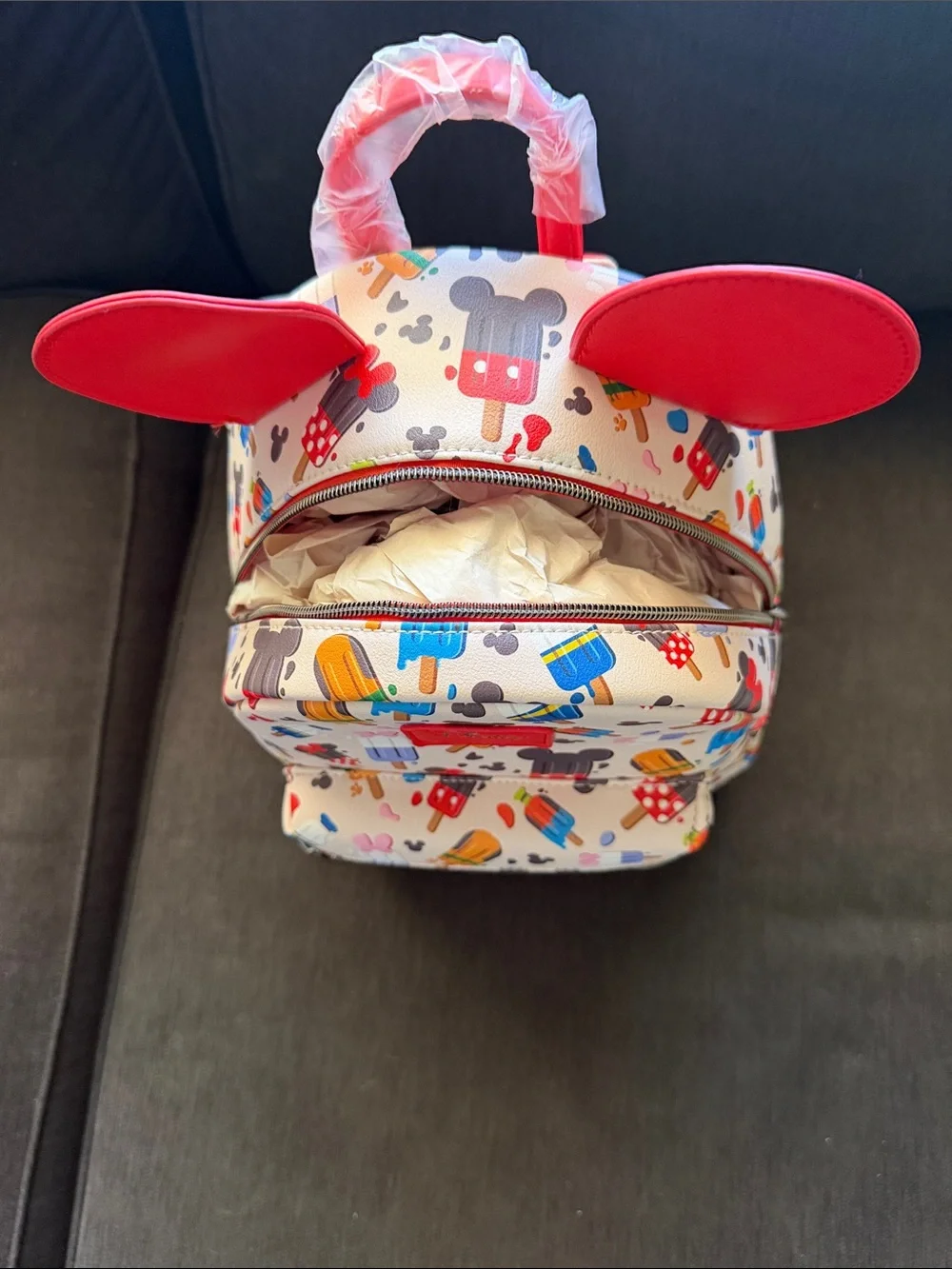Disney Loungefly Backpack and Wallet snack addition